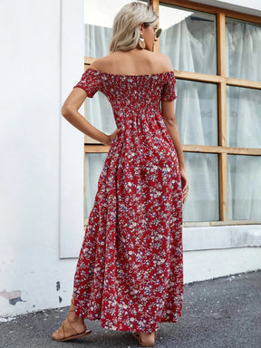 Vestido Longo Ombro a Ombro Lily