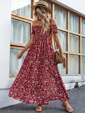 Vestido Longo Ombro a Ombro Lily