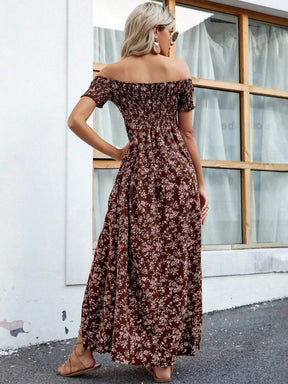 Vestido Longo Ombro a Ombro Lily