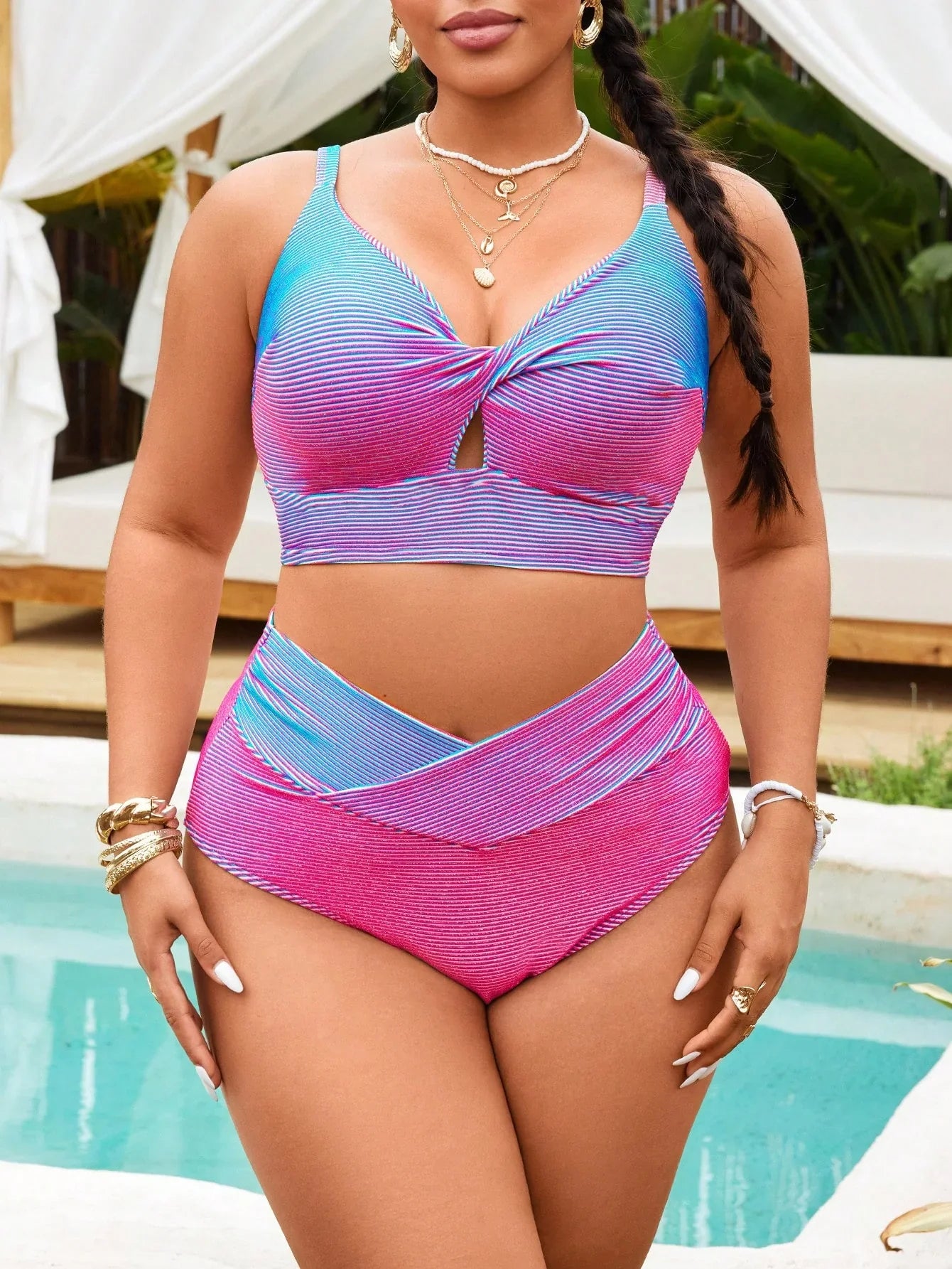 Conjunto 2 Peças Sexy Plus Size