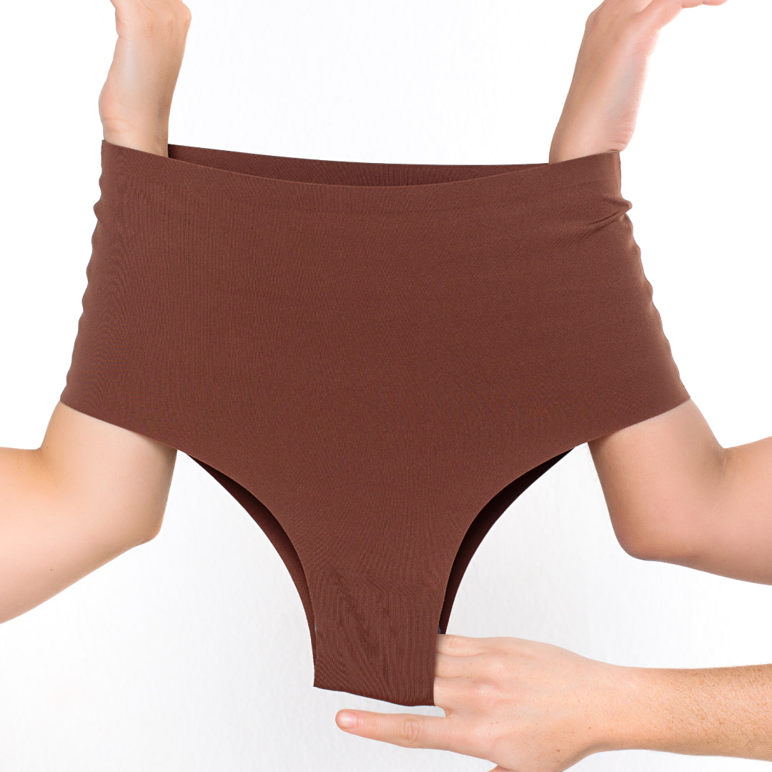 Calcinha Cós Alto Segunda Pele Skin UP - Exclusivo