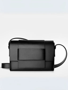 Bolsa Quadrada Couro PU com Alça Transversal e Fecho Magnético - Judy