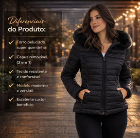 Kit 3 Jaquetas Puffer